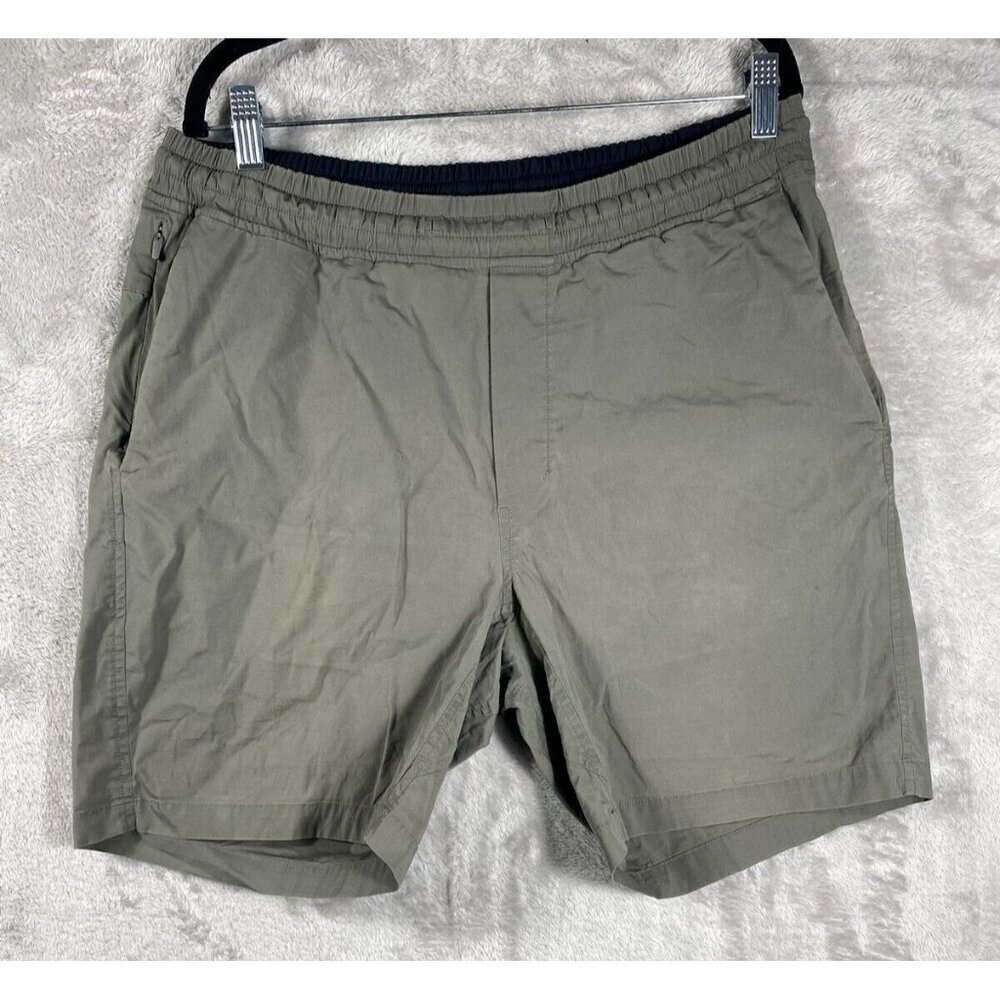 Lululemon Shorts Large Pull On Drawstring Solid 8… - image 2